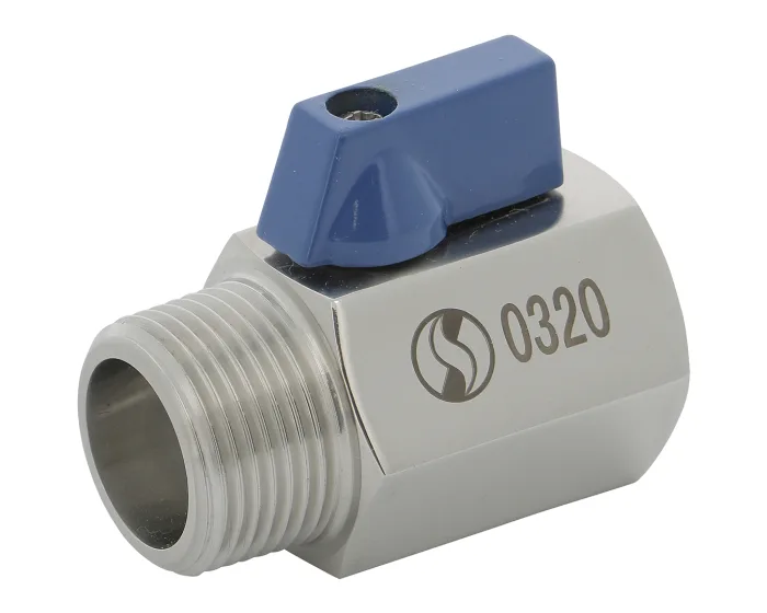 BALL VALVE M/F MONOBLOC STAINLESS STEEL 1/2"
