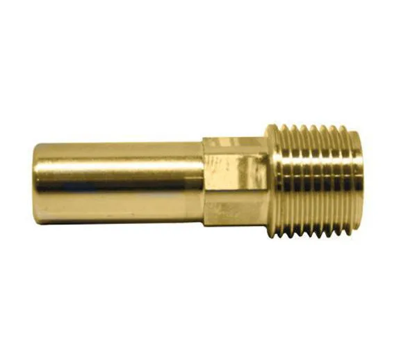 SLEEVE DE JUNCTION MALE 1/2" BSPT CON. X 15MM BRASS DZR