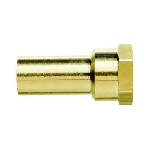 SLEEVE DE JUNCTION FEMALE 3/4" BSP CYL. X 22MM BRASS DZR