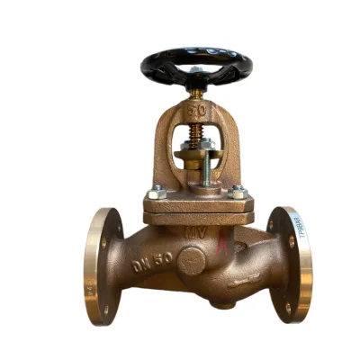 ROBINET À SOUPAPE À BRIDES BRONZE DN32 DISQUE FIXE PN16