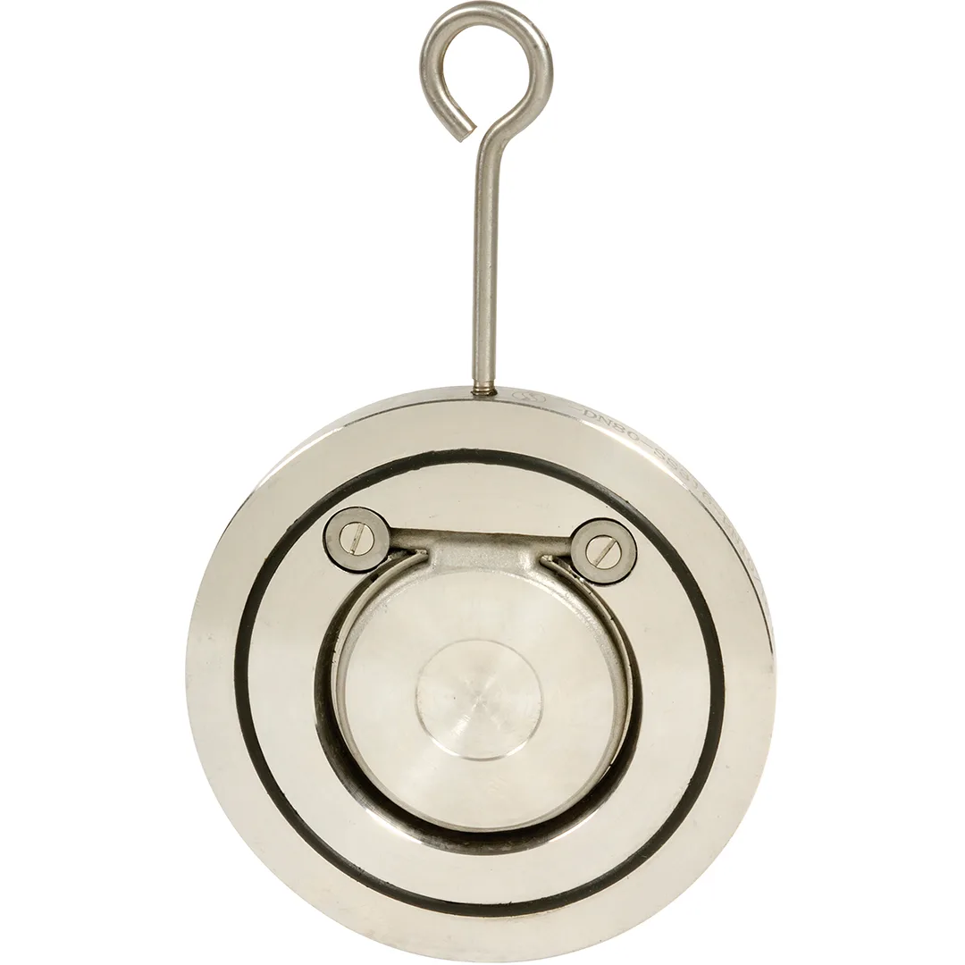 NON-RETURN VALVE SIMPLE SWING STAINLESS STEEL WITH SEAT FKM DN40
