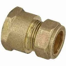 FITTING BICONE FEMALE BRASS 12MM 3/8"