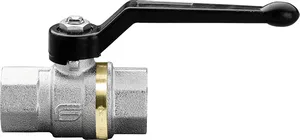 BALL VALVE COMET BRASS F/F HANDLE ALUMINIUM