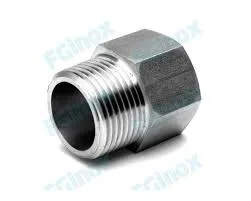 ADAPTATEUR INOX 316 FEMELLE GAZ / MÂLE NPT 3/4"