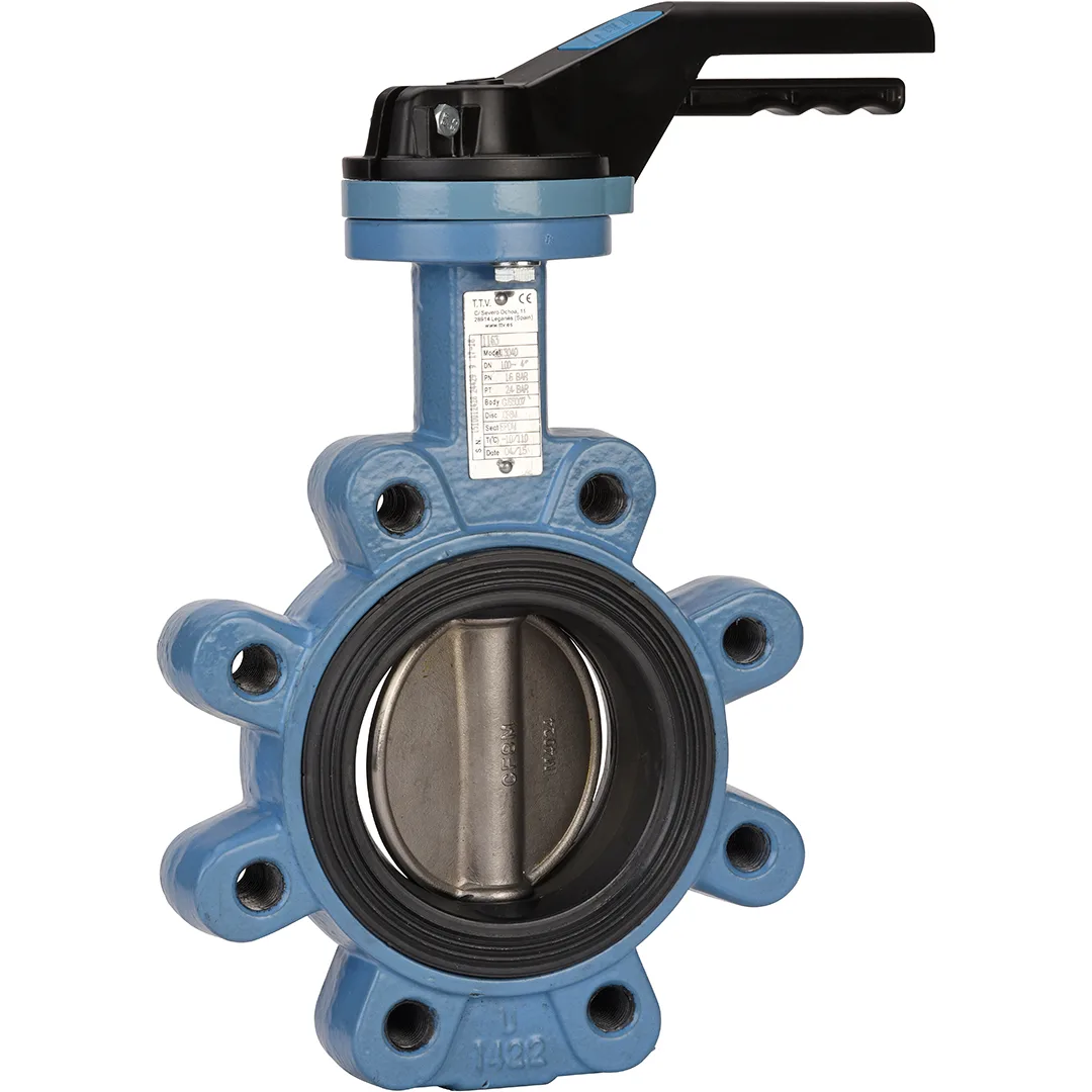 LUG BUTTERFLY VALVE CAST IRON/EPDM BUTTERFLY STAINLESS STEEL PN16 DN200