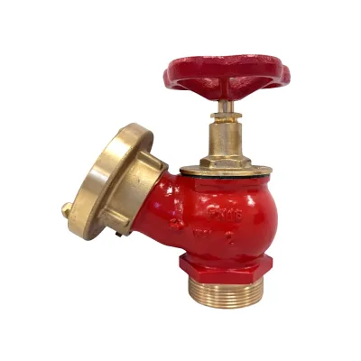 FIRE VALVE BRONZE/NBR ANGLE E-G: 66MM PN16 THREADED 2"