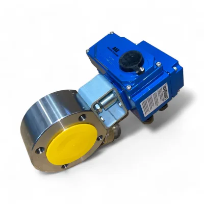 BALL VALVE TYPE WAFER WITH ELECTRIC ACTUATOR