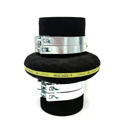 COMPENSATEUR EN CAOUTCHOUC TYPE 3K ANNEAU JAUNE - DIAMÈTRE INTÉRIEUR 108,0 MM, LONGUEUR 250 MM