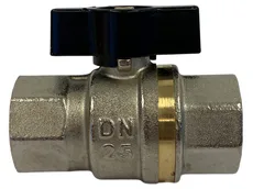 BALL VALVE COMET BRASS F/F HANDLE BUTTERFLY DN20 - 3/4" PN40