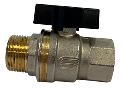 BALL VALVE COMET BRASS M/F HANDLE BUTTERFLY