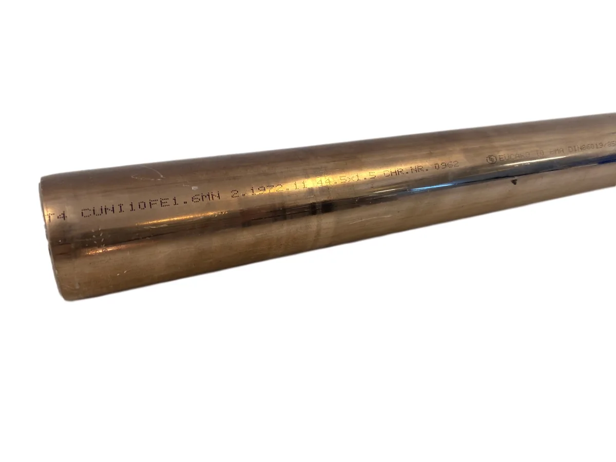 TUBE CUPRONICKEL À SOUDER 90/10 (*HE) 25X1,5