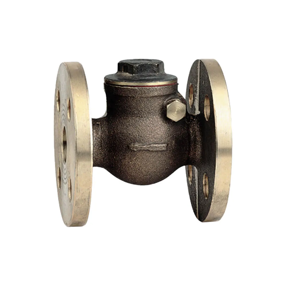 CHECK VALVE SWING FLANGED FULL BRONZE DN32 PN6