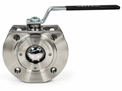 Vanne à sphère wafer Moon inox AISI 316 moule