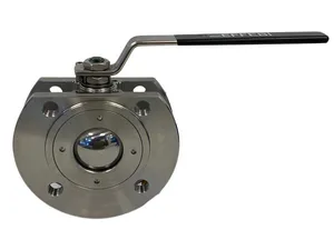 VANNE À SPHÈRE WAFER MOON INOX AISI 316 MOULE DN65 - 2"1/2 PN10/16