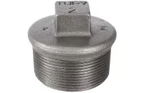 PLUG CAST IRON BLACK MALE