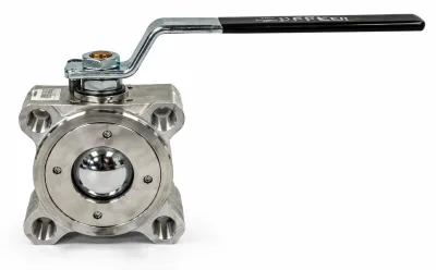 Vanne à sphère wafer Moon OT58 inox AISI 316