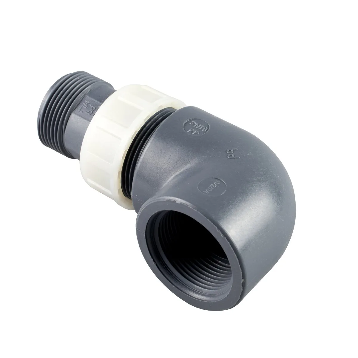 ELBOW 90° THREE-PIECE F - M 3/4" X 3/4"