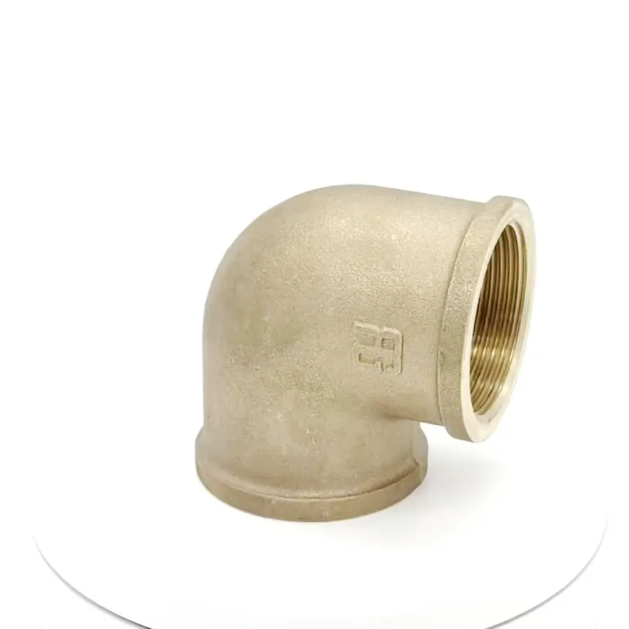 COUDE 90° F/F BRONZE DN125 - 5" PN10 — vue 360°