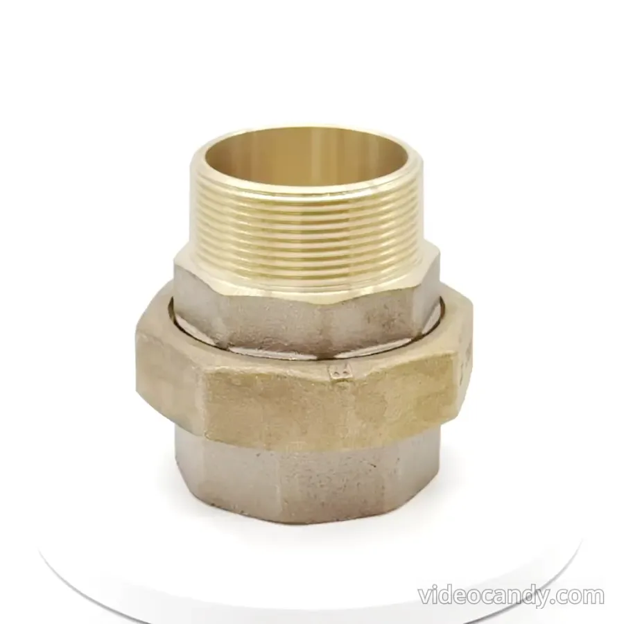 UNION M/F BRONZE DN15 - 1/2" PN40 — 360° view