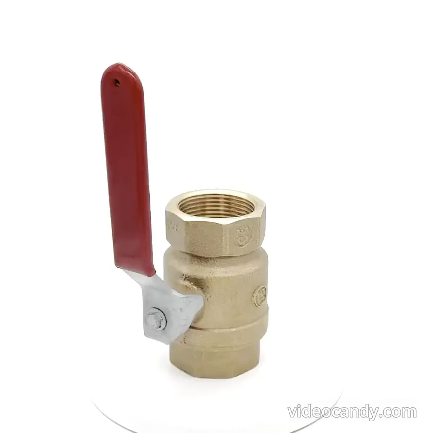 VANNE À BILLE EN BRONZE F/F DN8 - 1/4" PN40 — vue 360°